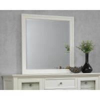 Coaster Furniture 201304 Sandy Beach Rectangular Mirror Buttermilk